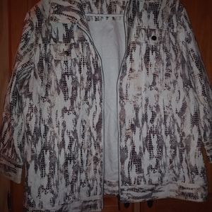 Snake skin jacket